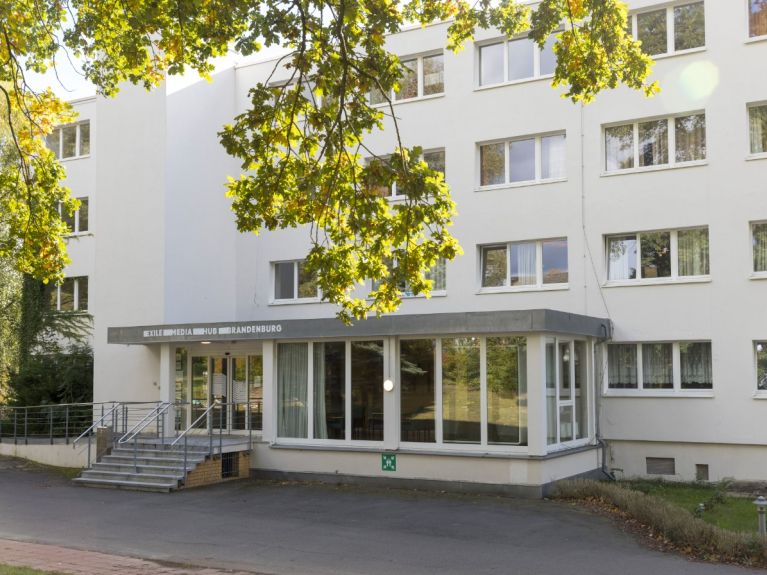 The Exile Media Hub in Schmerwitz in Brandenburg The Exile Media Hub in Schmerwitz in Brandenburg