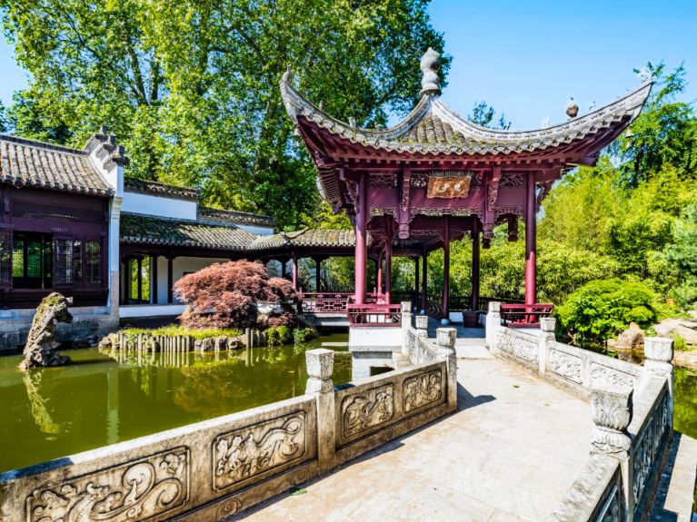 Der Chinesische Garten in Frankfurt am Main Der Chinesische Garten in Frankfurt am Main