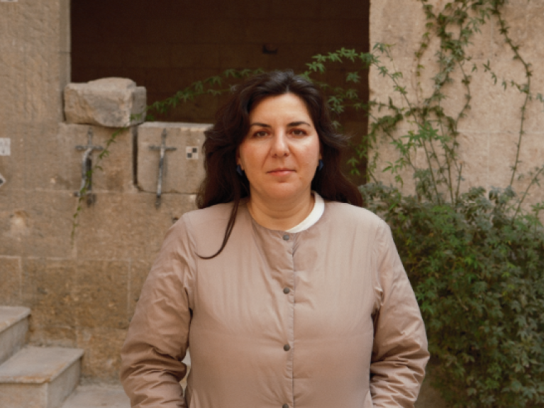 ديما دايوب تبحث في التنمية الحضرية في حلب وبرلين.