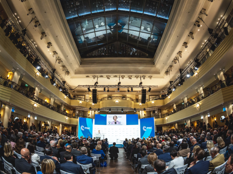 Zahlreiche Staats- und Regierungschefs treffen sich bei der MSC in München.