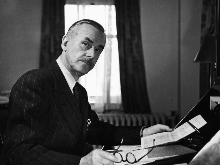 Thomas Mann in exile in the USA in 1943 Thomas Mann in exile in the USA in 1943
