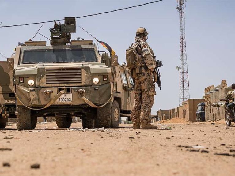German soldiers with the UN mission in Mali, which ended in 2023 