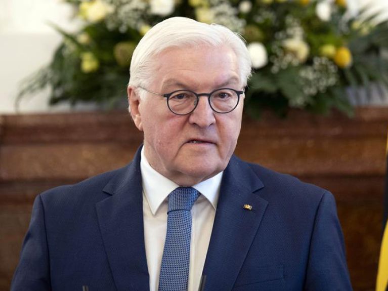 Steinmeier: „Die Ukraine ist nicht allein“ Steinmeier: „Die Ukraine ist nicht allein“