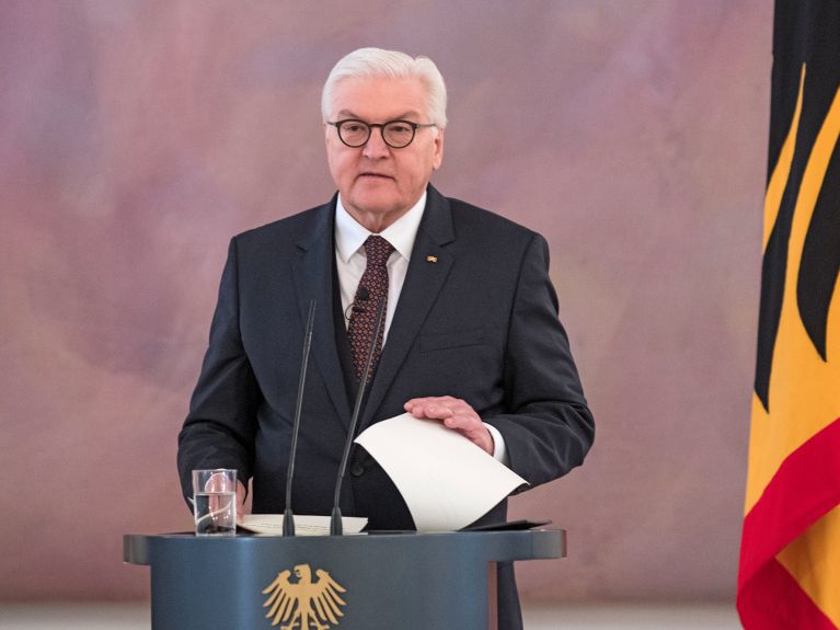 Bundespräsident Steinmeier: „Den Dialog sollten wir fortsetzen“