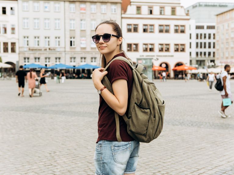 Em Leipzig, o aluguel é barato para os estudantes.