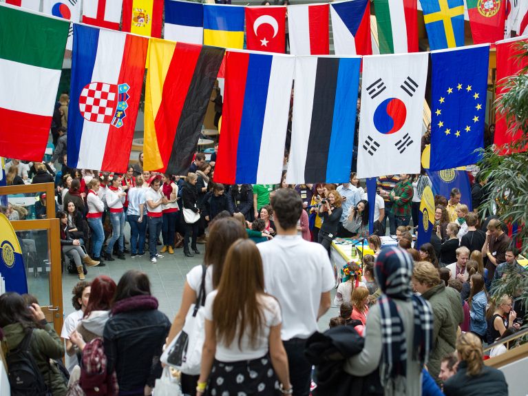 International Day na Uniwersytecie Viadrina we Frankfurcie na Odrą. 