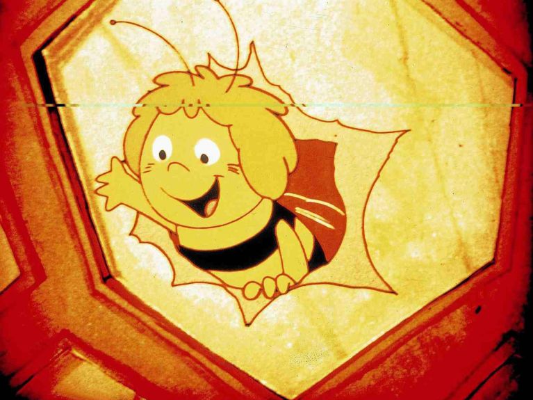 El insecto favorito de los alemanes como estrella de cine: la abeja Maya.