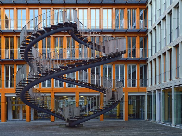 Merdiven, Münih.