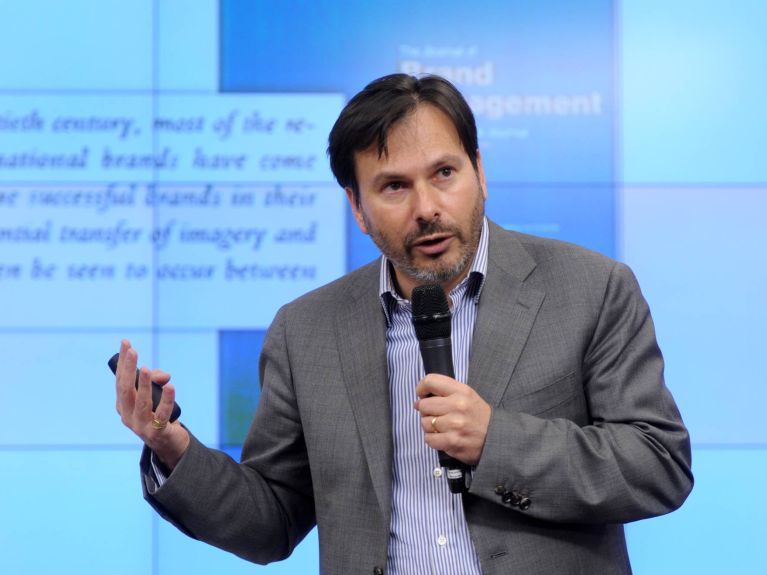 The political advisor Simon Anholt 