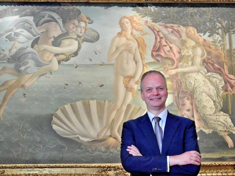 Eike Schmidt, diretor dos Uffizi