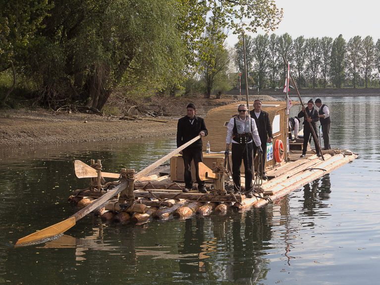 Rafters on tour, campaigning for their UNESCO nomination 