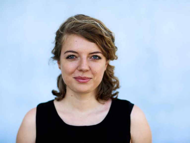 Marie Kilg – Journalistin und DW-Innovationsmanagerin. 