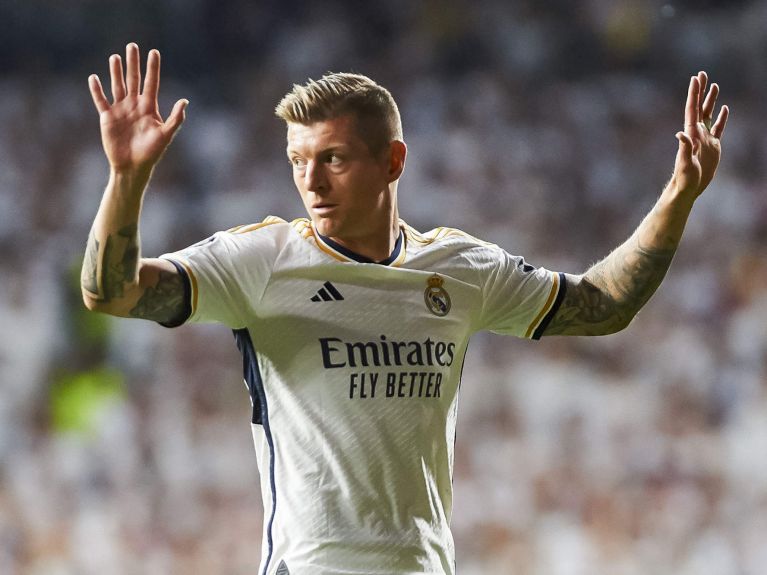 Toni Kroos, Real Madrid, 34/108/17. O jego rekordach i sukcesach można by napisać książkę. Po powrocie do kadry narodowej gra na środku pola. Po Mistrzostwach Europy Kroos chce zakończyć karierę. Toni Kroos, Real Madrid, 34/108/17. O jego rekordach i sukcesach można by napisać książkę. Po powrocie do kadry narodowej gra na środku pola. Po Mistrzostwach Europy Kroos chce zakończyć karierę.