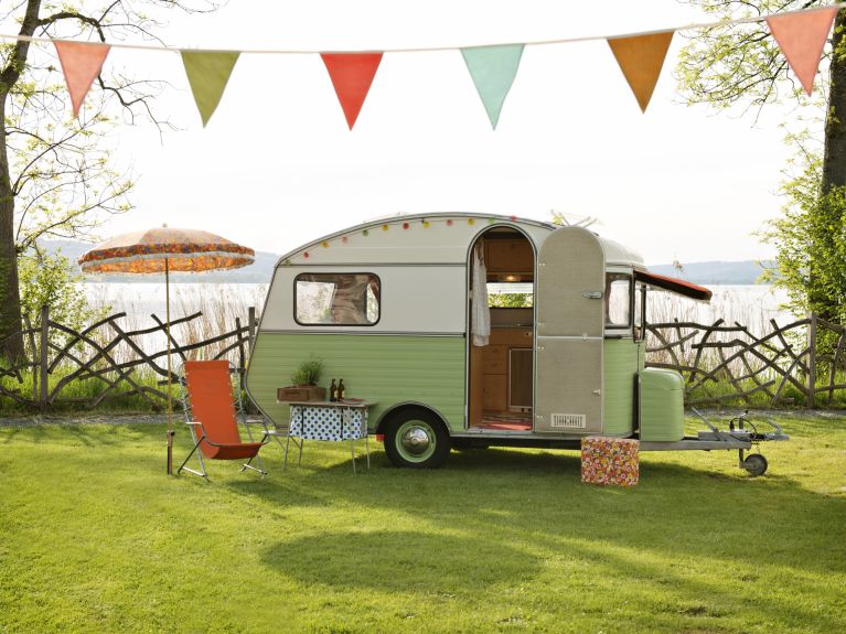 Caravanning by a lake is many Germans’ dream.