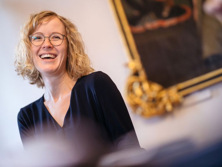 Uta Bretschneider, diretora do Fórum Histórico de Leipzig Uta Bretschneider, diretora do Fórum Histórico de Leipzig
