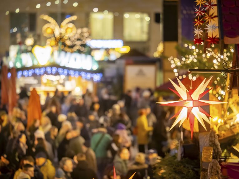December: Christmas market in Dresden