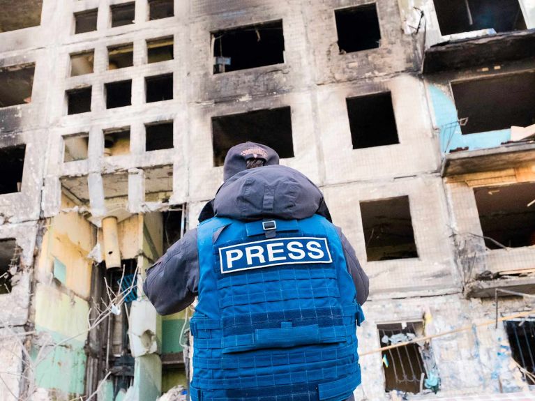 Свобода печати находится под угрозой в зонах кризисов и военных действий 