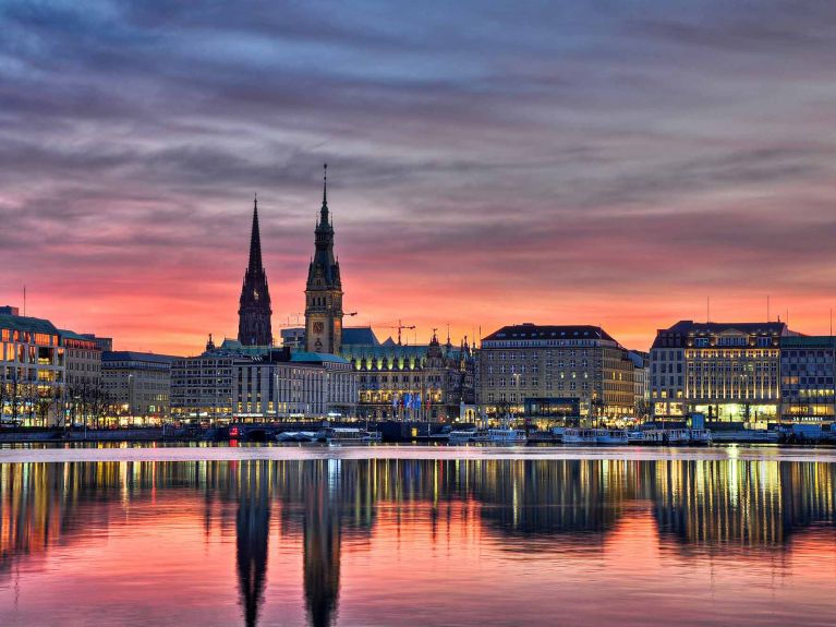 Popular travel destination: Hamburg 