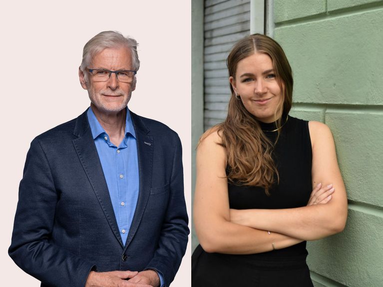 Herbert Wollmann e Merle Spellerberg são parlamentares no Bundestag desde 2021. 