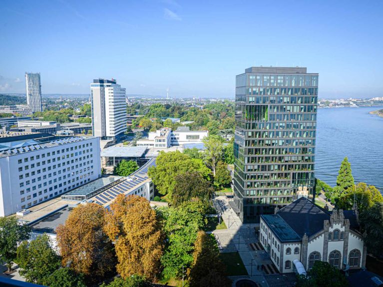 A Climate Tower em Bonn A Climate Tower em Bonn