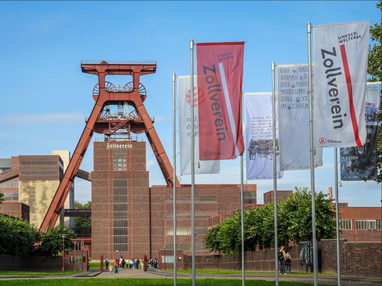 Mina de carvão Zollverein em Essen 