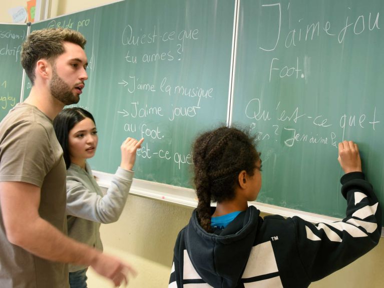 Clase de francés 