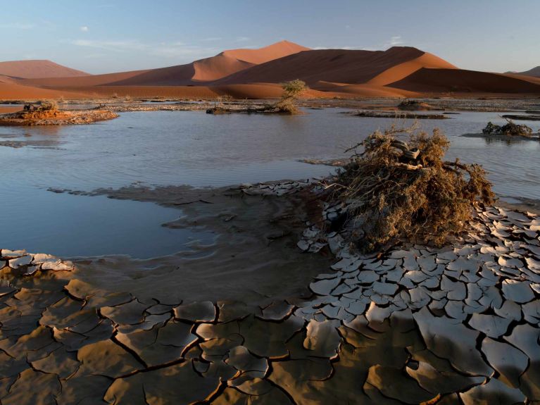 Climate change: water shortages will increasingly lead to conflicts.
