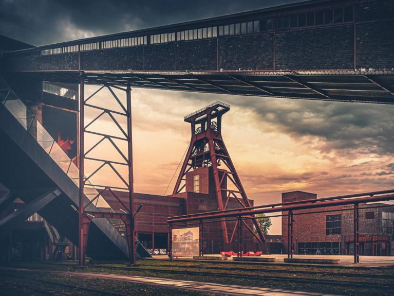 Zollverein Coal Mine Industrial Complex in Essen: a place that offers a whole range of different activities 