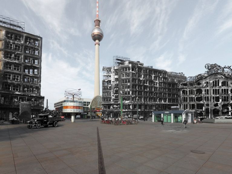 1945 and 2020 merge in the app from Kulturprojekte Berlin.