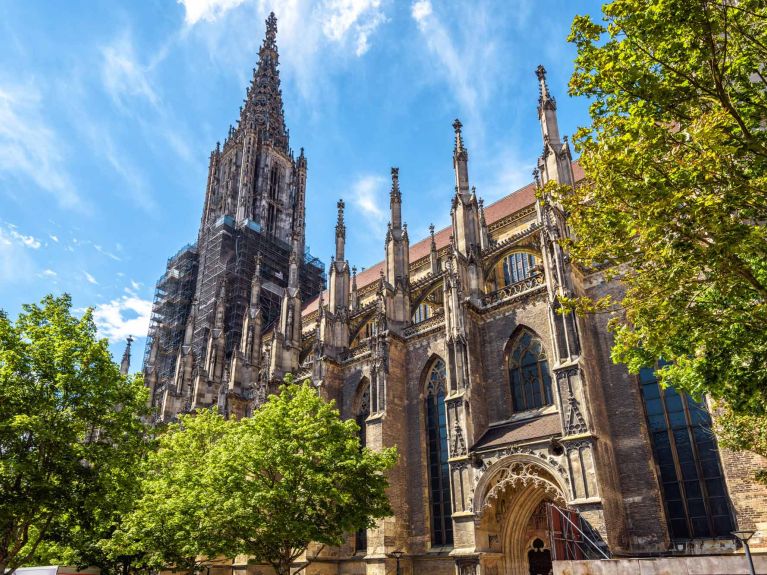 La cathédrale d’Ulm est plus élevée que toute autre église.