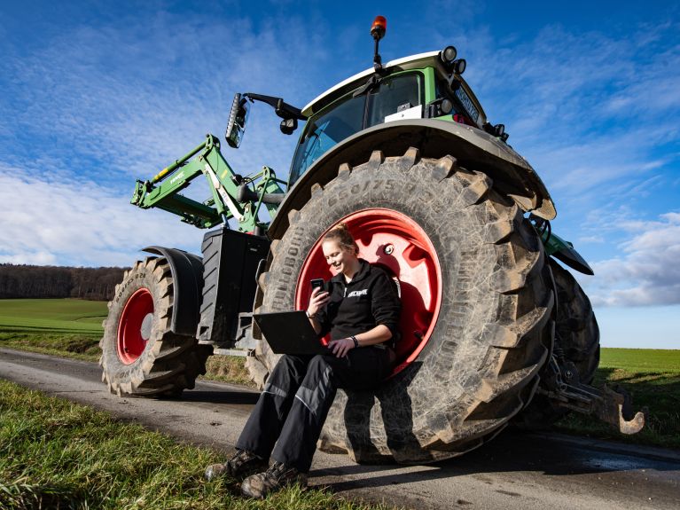 Agricultural machinery specialist: Ann-Christin Kahler