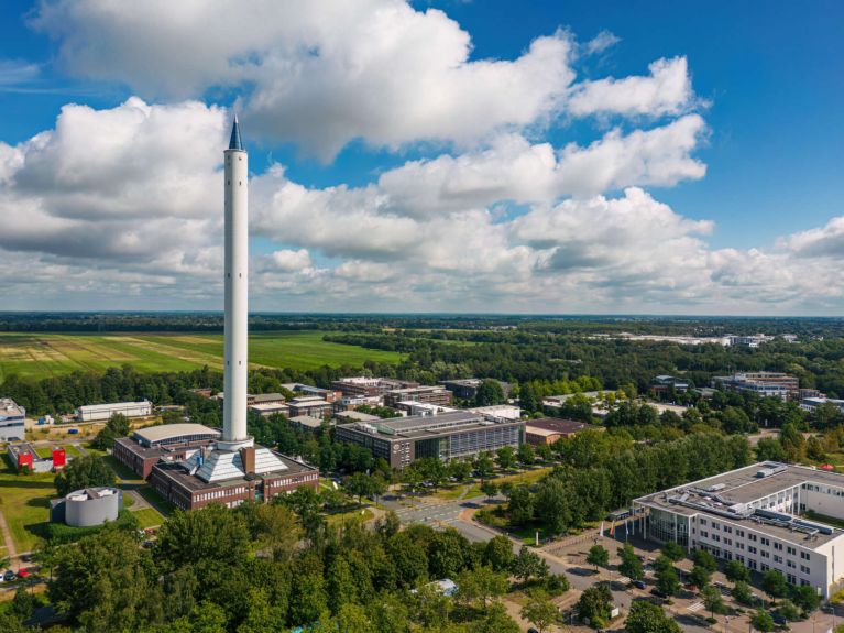 Le campus universitaire de Brême : l’économie et la science recherchent le dialogue. 