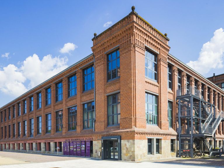 A former factory in Flöha is becoming the new town centre.