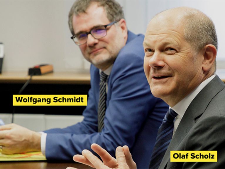 Olaf Scholz, Wolfgang Schmidt