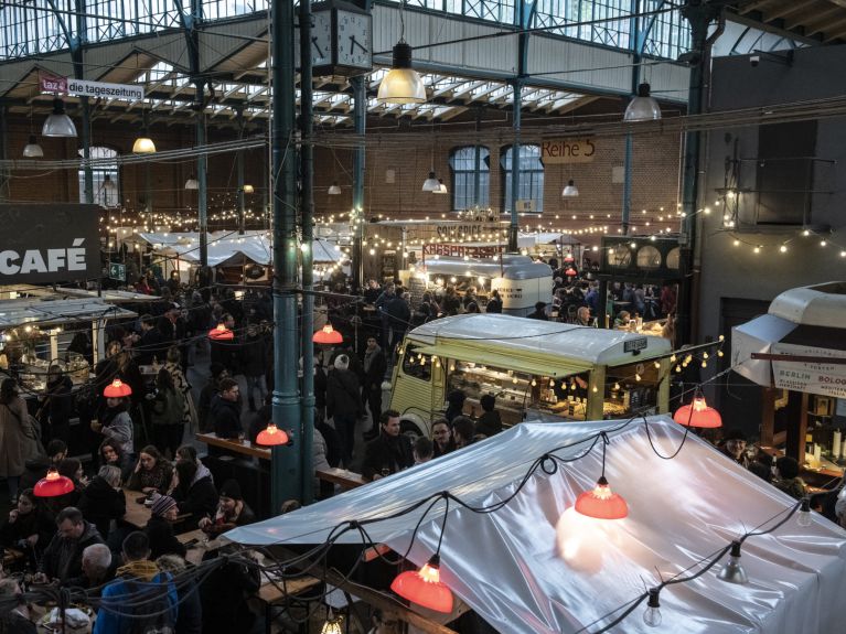 Great for foodies: street food Thursday in Markthalle Neun Great for foodies: street food Thursday in Markthalle Neun