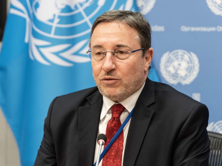 Chefe do PNUD, Achim Steiner 