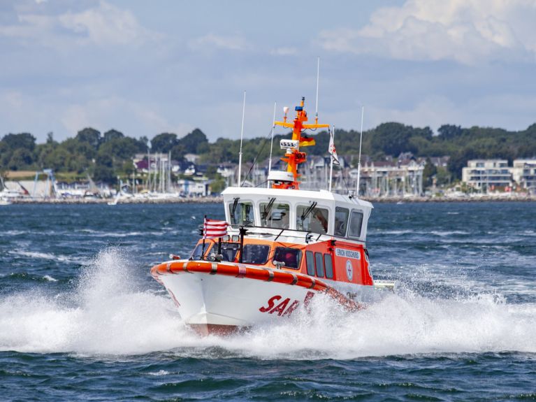 Les sauveteurs en mer rendent la mer du Nord et la mer Baltique plus sûres. 