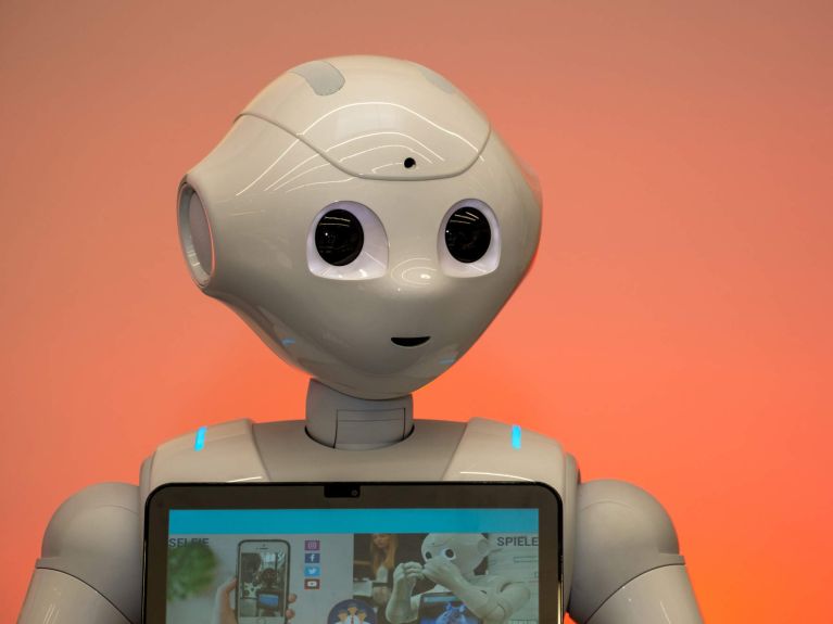 Robot IA au centre de transfert d’intelligence artificielle de Brême 