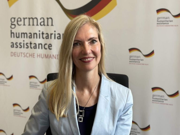 Susanne Fries-Gaier, chargée de l’aide humanitaire au ministère allemand des Affaires étrangères  