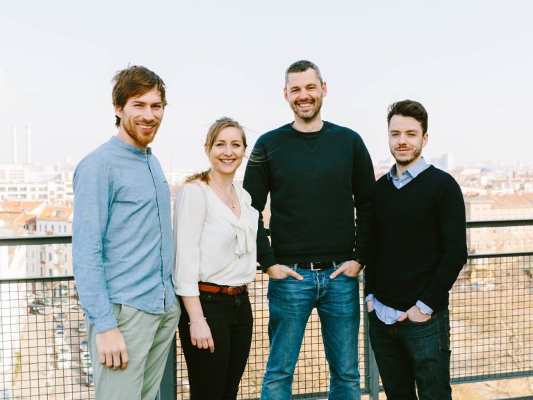 Das Gründerteam von Share Das Gründerteam von Share