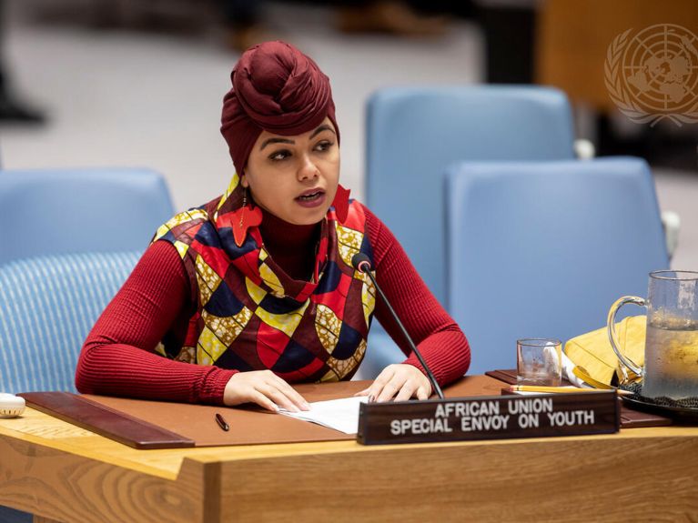Aya Chebbi, Jugendbeauftragte der Afrikanischen Union Aya Chebbi, Jugendbeauftragte der Afrikanischen Union