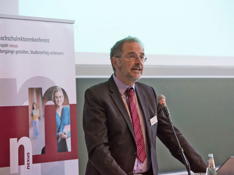 Christian Tauch, da Conferência de Reitores da Alemanha 