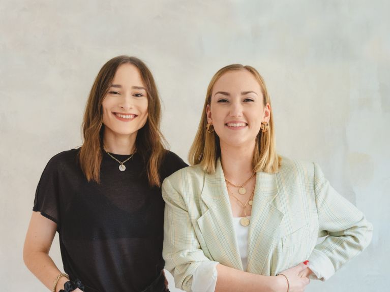 Denise Haverkamp e Teresa Wirth transmitem conhecimentos do mundo financeiro