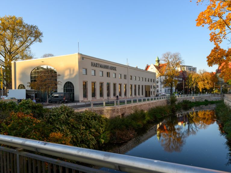Hartmannhalle, centre des visiteurs de Chemnitz, capitale culturelle Hartmannhalle, centre des visiteurs de Chemnitz, capitale culturelle