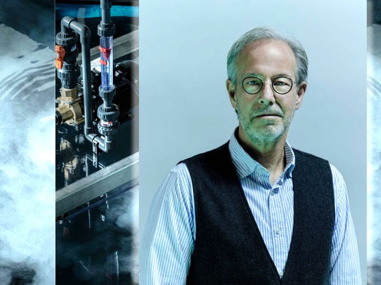 Roland Damann y su planta de microflotación