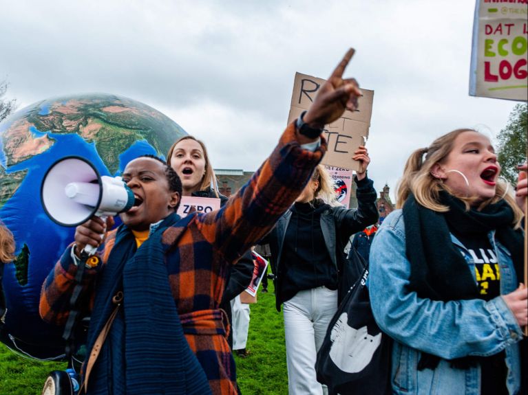 Young people committed to sustainability. Young people committed to sustainability.