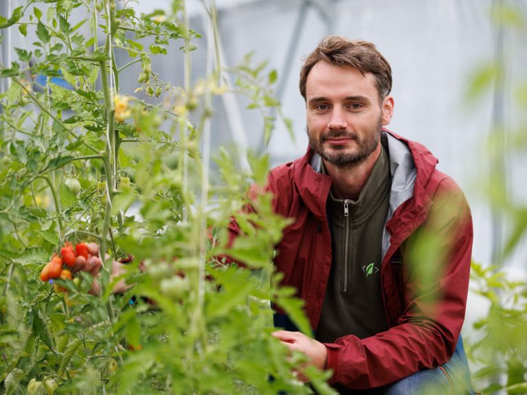 The scientist Sebastian Pütz set up his company Nature Robots. 