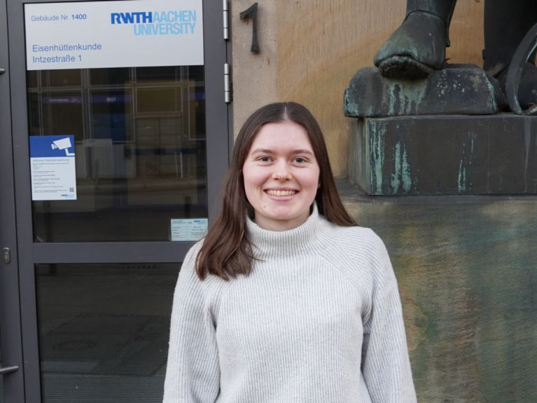 Sina Burmann de la RWTH Aix-la-Chapelle 