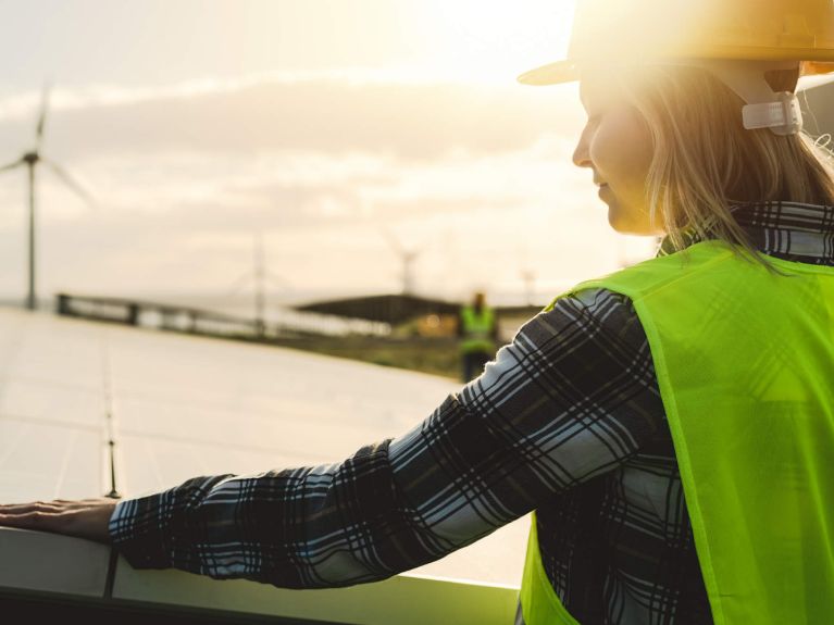 Erneuerbare Energie ist zentral für nachhaltiges Bauen