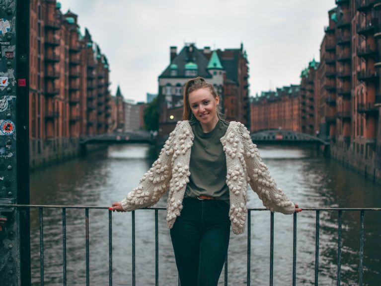 Hamburg is the perfect city for the Moldavian expat Elena. Hamburg is the perfect city for the Moldavian expat Elena.